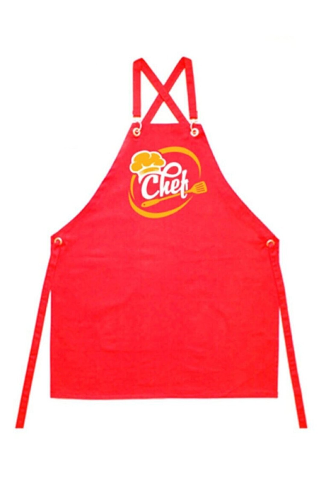 Mutfak Önlüğü Masterchef Lüx Chef Baskılı Önlük - görsel 1