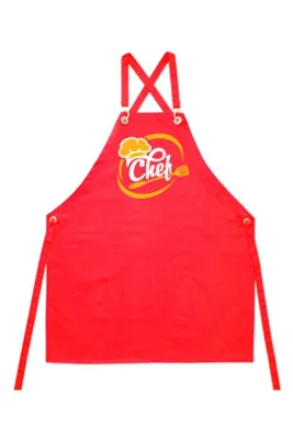 Mutfak Önlüğü Masterchef Lüx Chef Baskılı Önlük